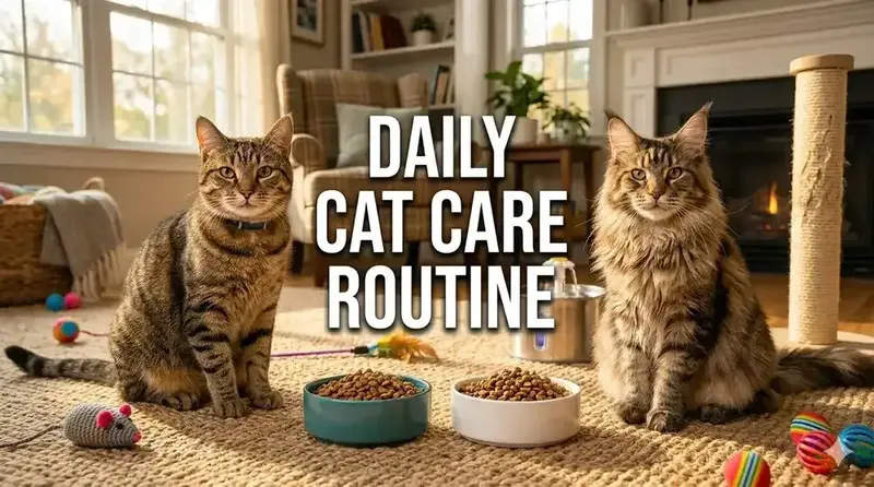 Daily Care Routine for Cats: Complete 2026 Guide