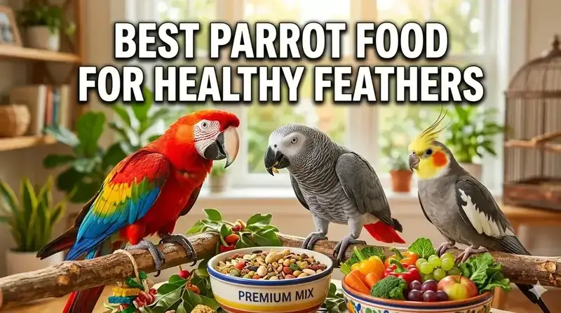 Best Parrot Food in USA for Healthy Feathers: 2026 Guide