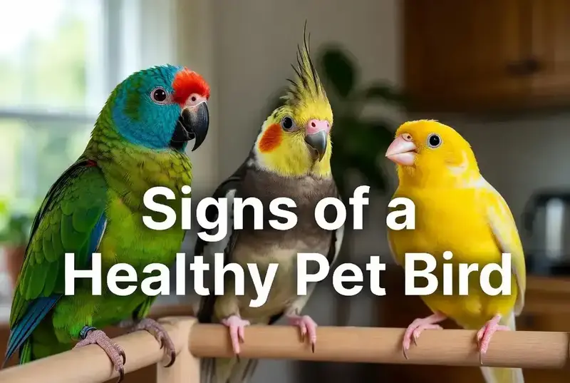 Signs of a Healthy Pet Bird Every Owner Should Know