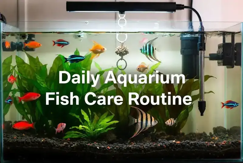 Daily Care Routine for Aquarium Fish: Complete 2026 Guide