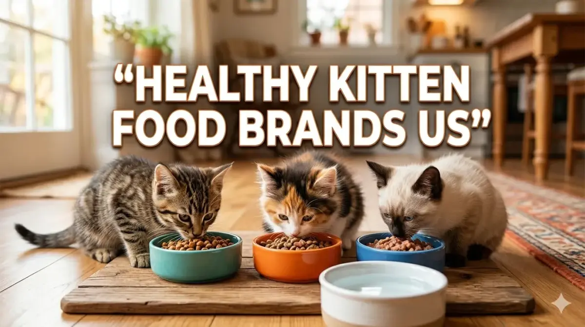Healthy Kitten Food Brands in the US: 2026 Guide