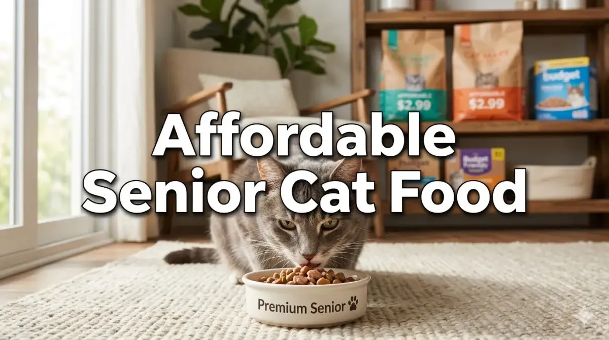 Affordable Cat Food for Senior Cats: 2026 Guide