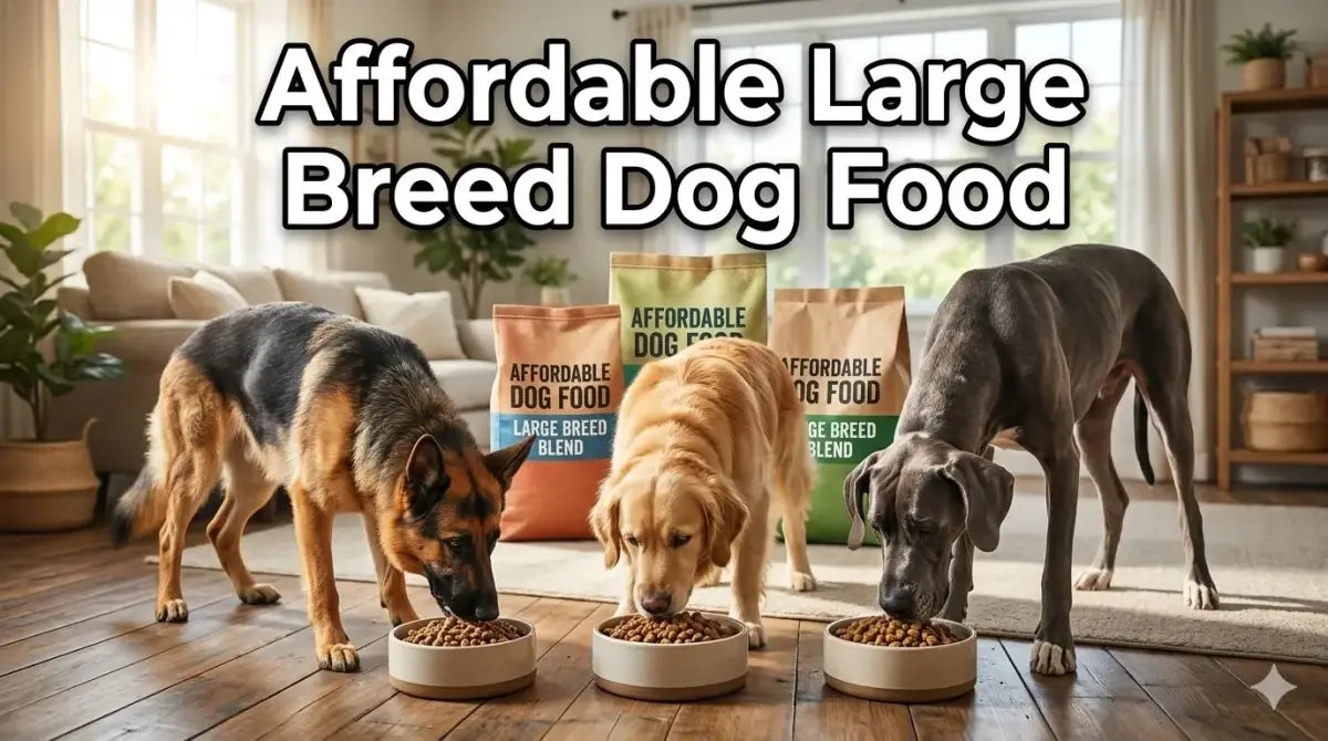 Affordable Dog Food for Large Breeds: 2026 Guide