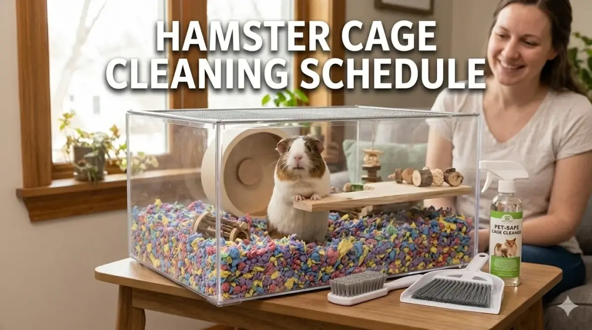 Hamster Cage Cleaning Schedule: Complete 2026 Guide