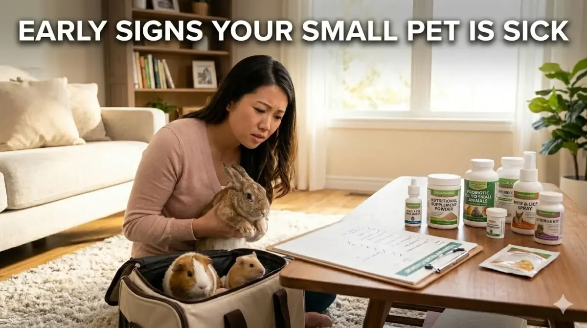 Early Signs Your Small Pet Is Sick Every Owner Should Know
