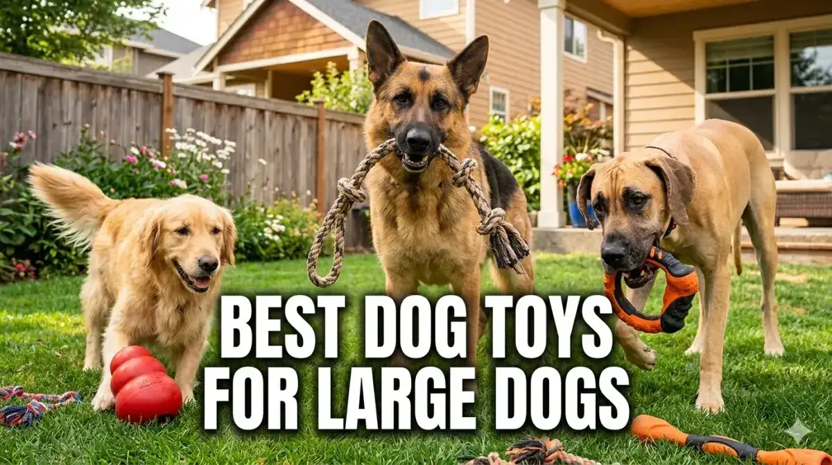 Best Dog Toys for Large Dogs: 2026 Guide