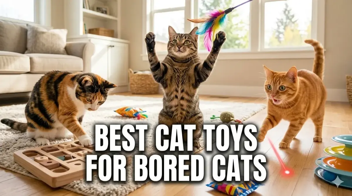 Best Cat Toys for Bored Cats: 2026 Guide