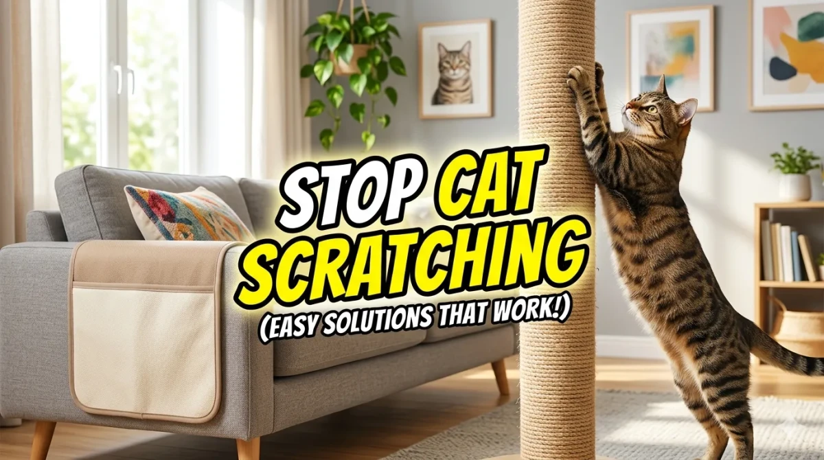 Stop Cats from Scratching Furniture: Pro Tips