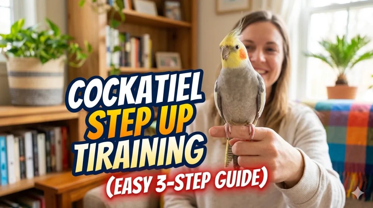 Train Cockatiel to Step Up: Easy Step-by-Step