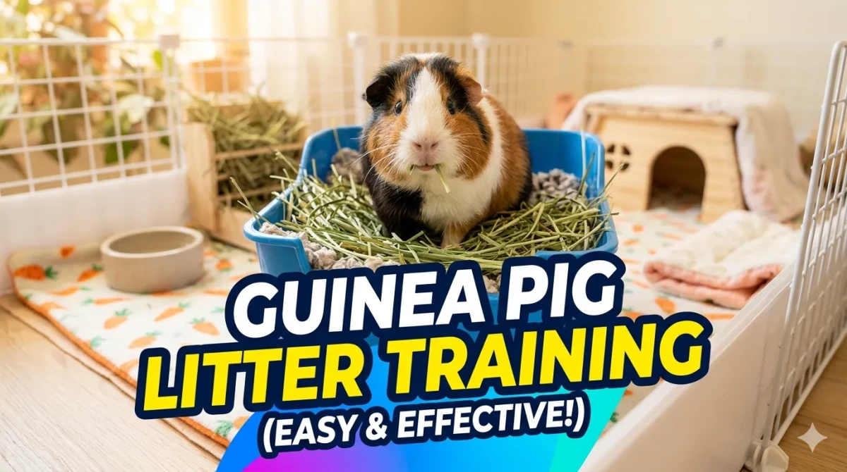 Train Guinea Pig to Use Litter Box: Easy Guide