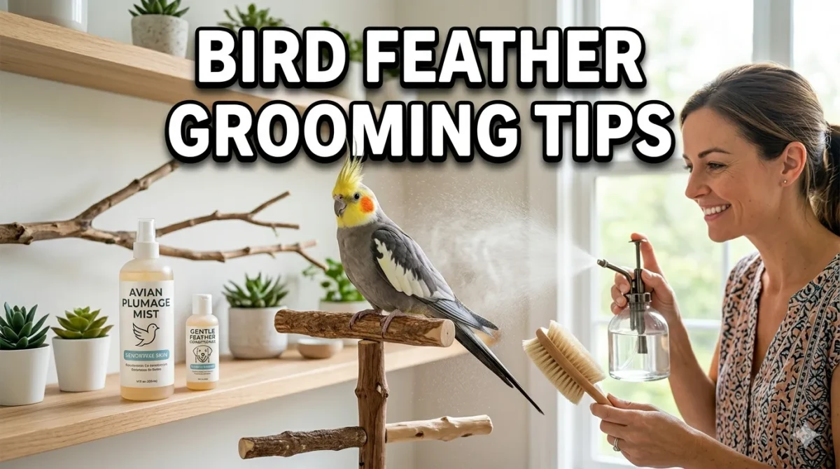 Bird Feather Grooming Tips for Healthy Plumage