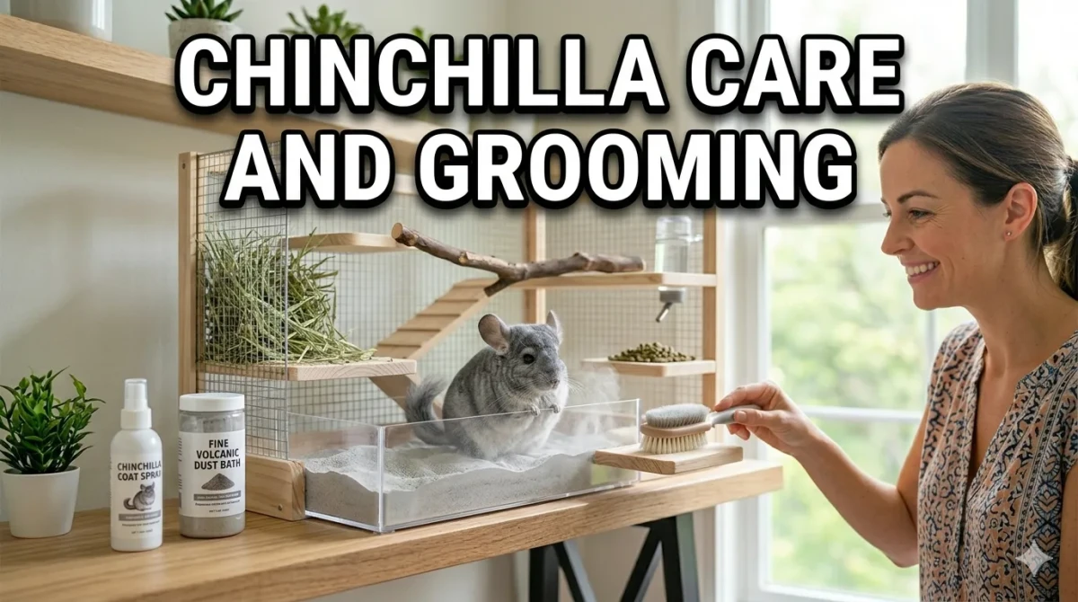 Chinchilla Care and Grooming: Complete Guide