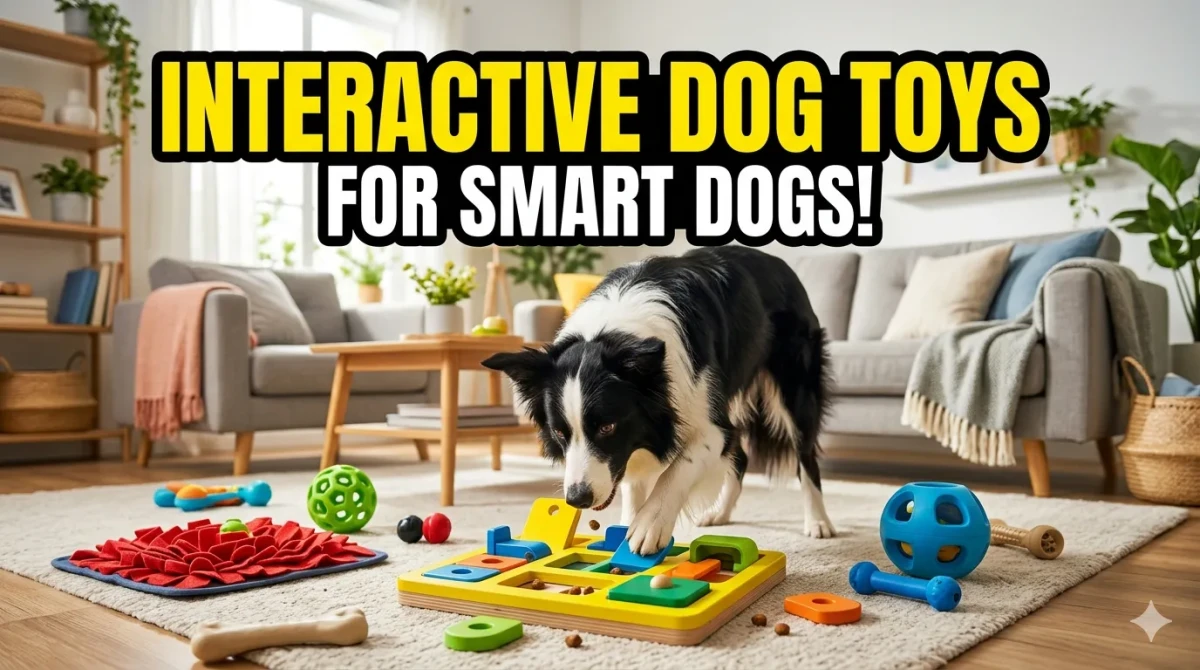 Best Interactive Dog Toys for Smart Dogs: Top Picks