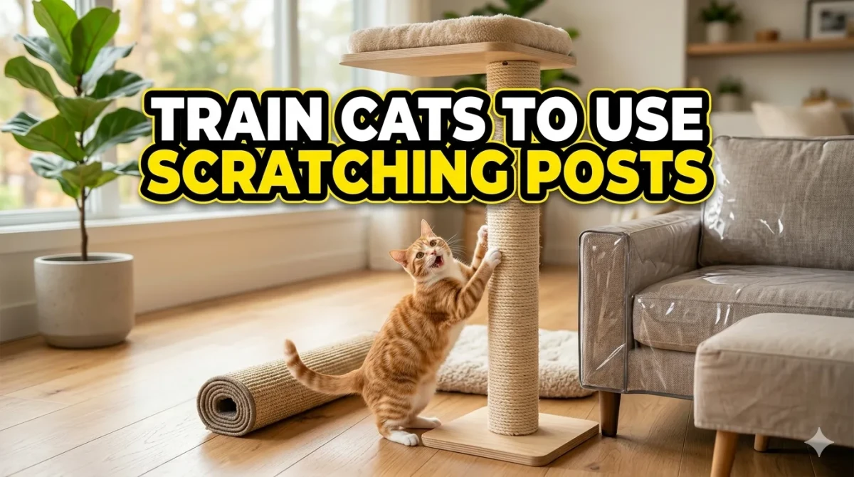 Train Cats to Use Scratching Posts: Expert Guide