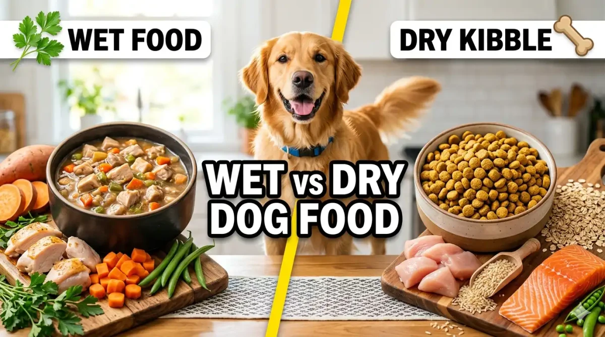 Pet Nest Lab - Wet vs Dry Dog Food: Pros and Cons Guide