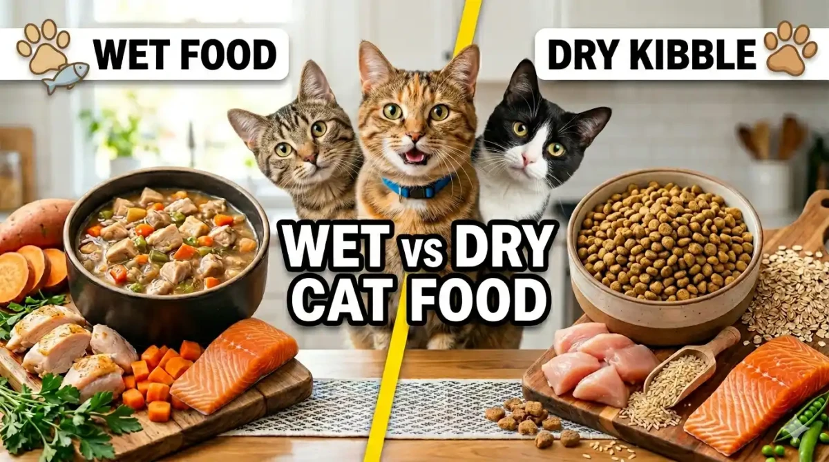Wet vs Dry Cat Food: Which Is Better?