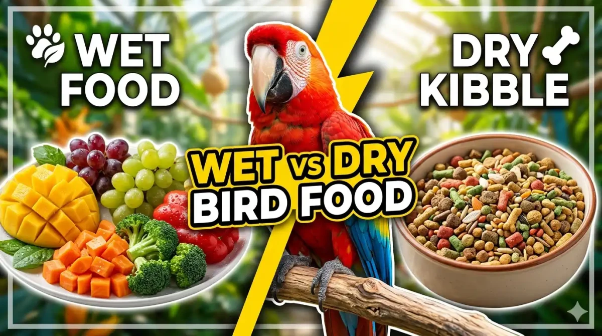 Wet vs Dry Bird Food: Pros and Cons Guide