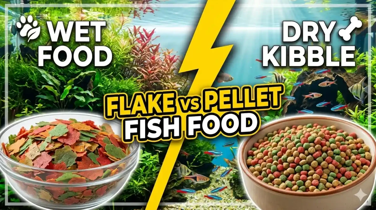 Flake vs Pellet Fish Food: Which Is Better?