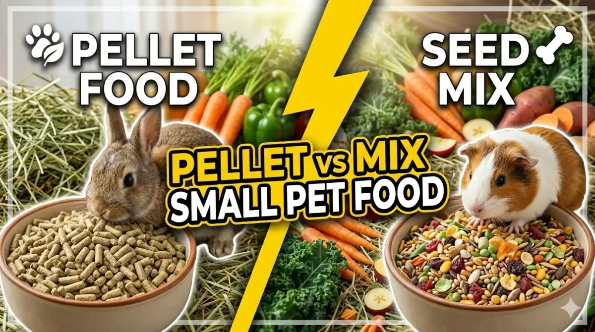 Pellet vs Mix Small Pet Food: Which Is Better?