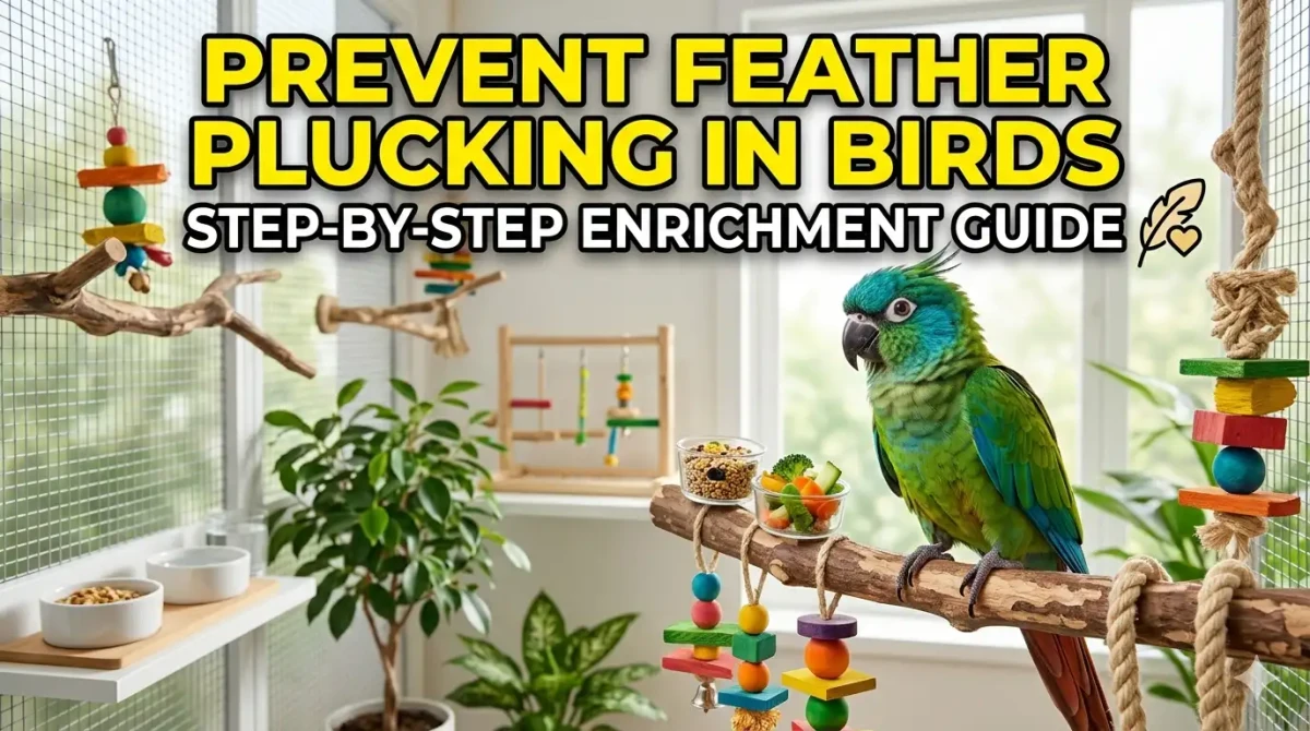 Prevent Feather Plucking: Expert Bird Care Guide
