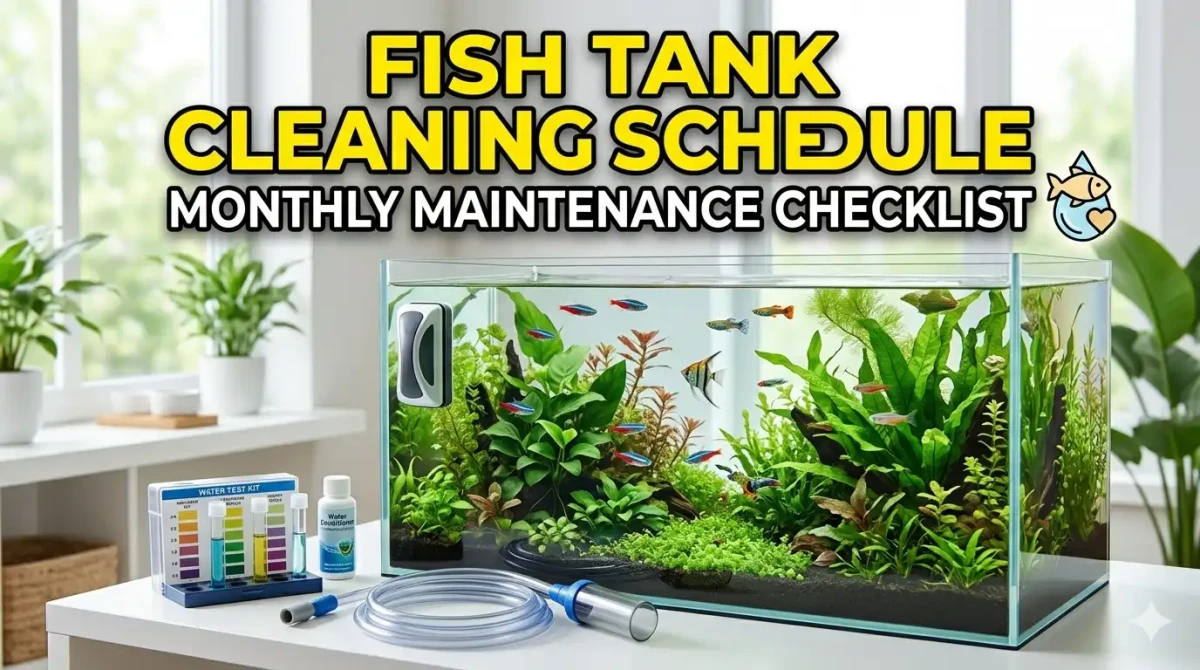 Fish Tank Cleaning Schedule: Complete Maintenance Guide