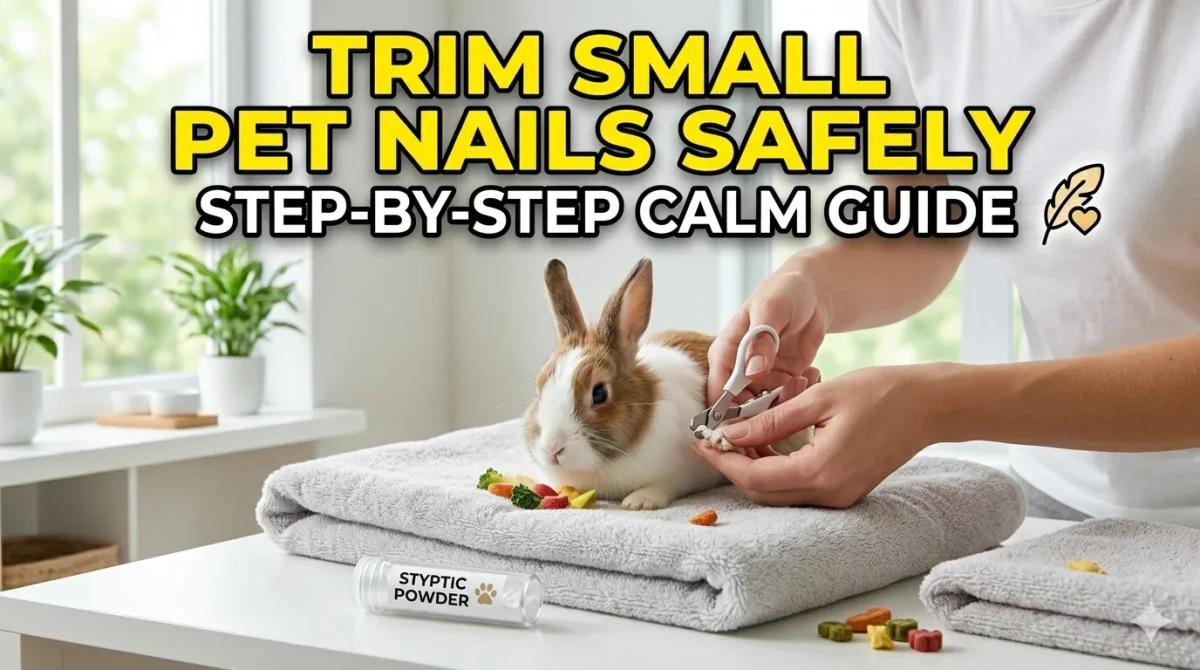 How to Trim Small Pet Nails Safely: Expert Guide