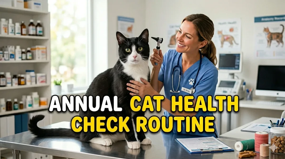 Annual Health Check Routine for Cats: Complete Guide