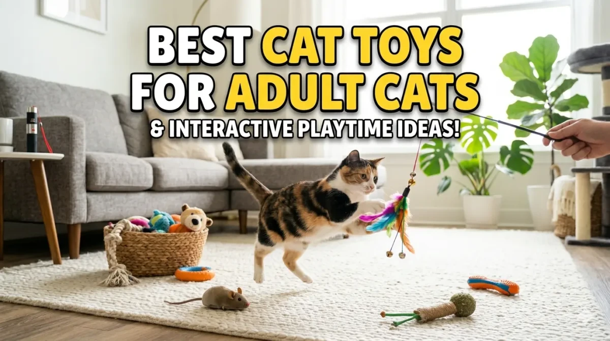 Best Cat Toys for Adult Cats: Expert Guide & Reviews
