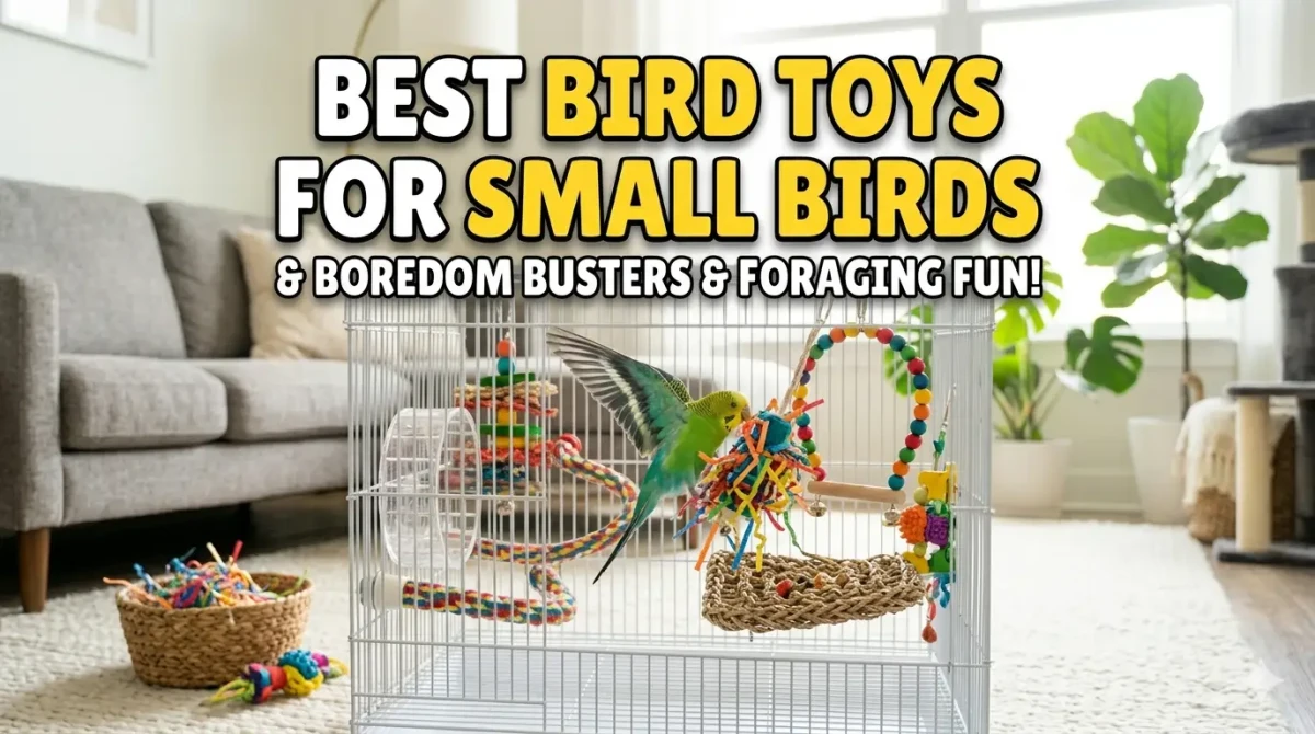 Best Bird Toys for Small Birds: Expert Guide & Reviews