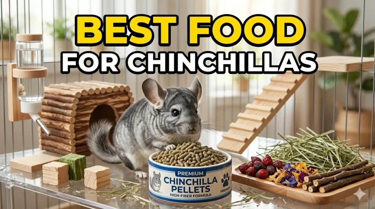 Best Food for Chinchillas: Expert Nutrition Guide