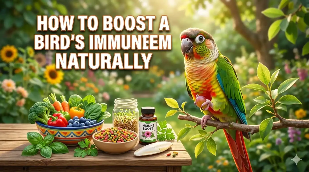 How to Boost a Bird's Immune System Naturally: Expert Avian Veterinary Guide