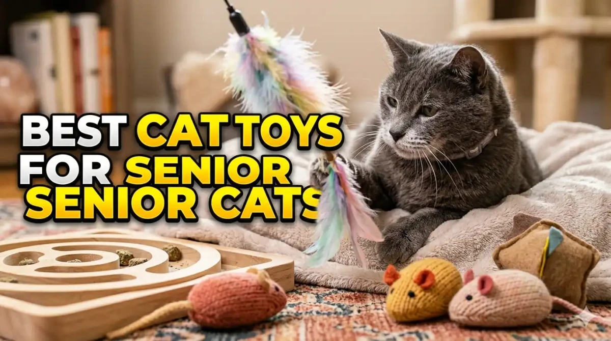Best Cat Toys for Senior Cats: Expert Guide to Gentle Enrichment