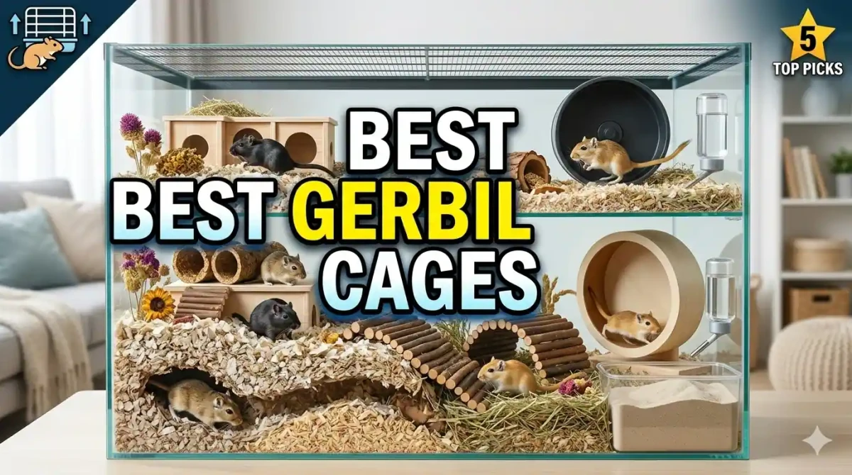 Best Gerbil Cages: Expert Guide to Habitat Selection & Setup