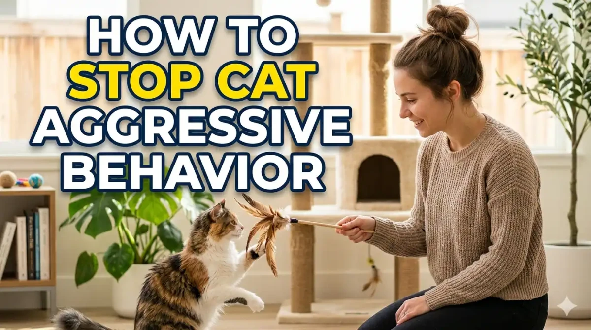 How to Stop Cats from Aggressive Behavior: Expert Behavior Guide