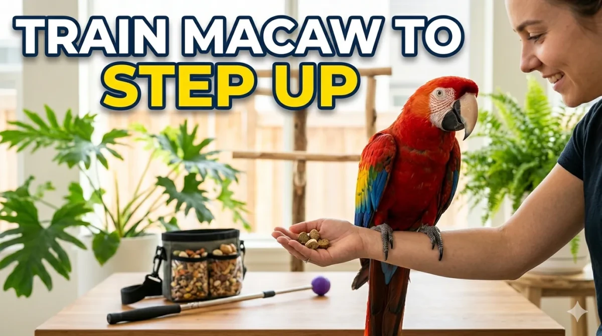 Train Macaw to Step Up: Expert Step-by-Step Guide