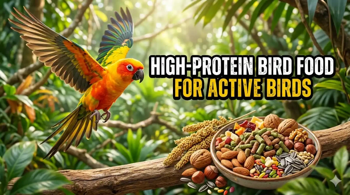 High-Protein Bird Food for Active Birds: Expert Nutrition Guide