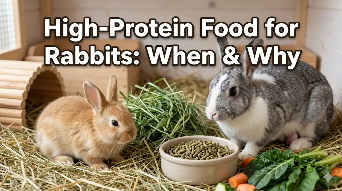 High-Protein Food for Rabbits: Expert Guide to Safe, Age-Appropriate Nutrition