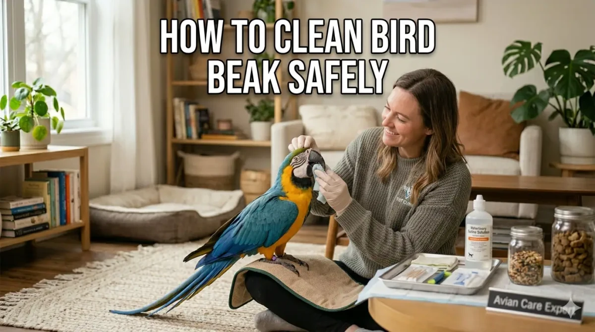How to Clean Bird Beak Safely: Expert Avian Veterinary Guide