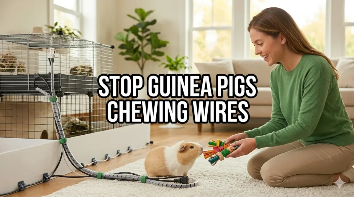 How to Stop Guinea Pigs from Chewing Wires Complete Guide