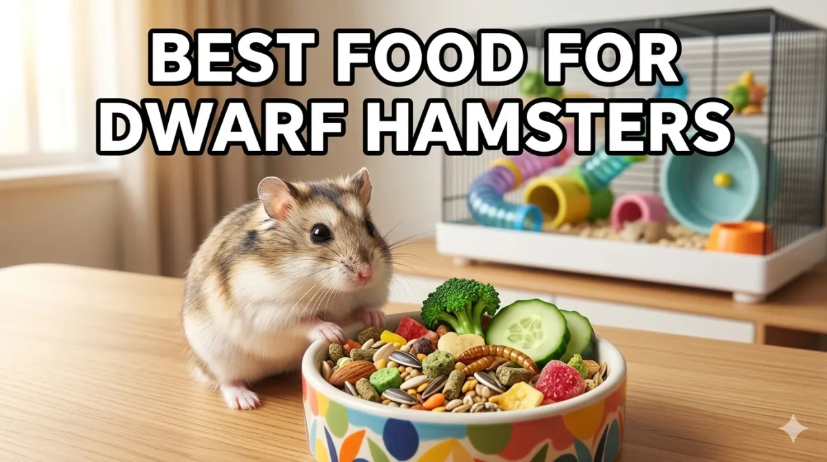 Best Food for Dwarf Hamsters Complete Nutrition Guide