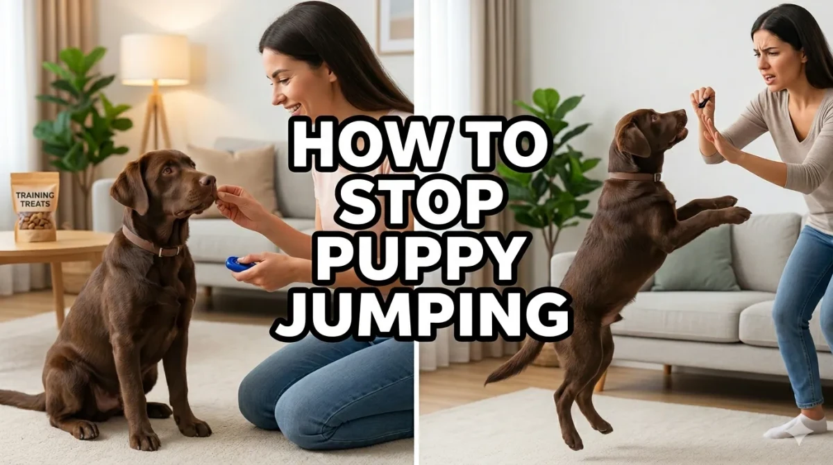 How to Stop Puppy Jumping Complete Training Guide