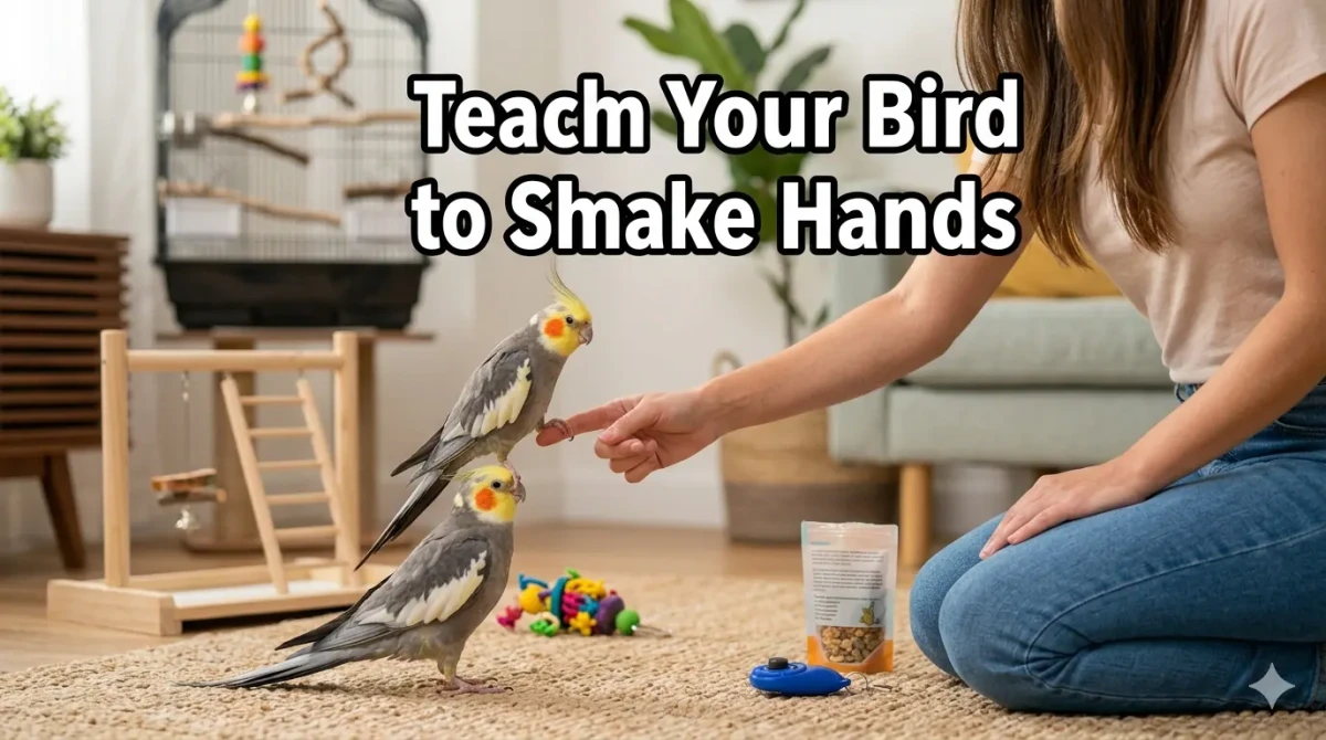 How to Teach a Bird to Shake Hands Complete Training Guide