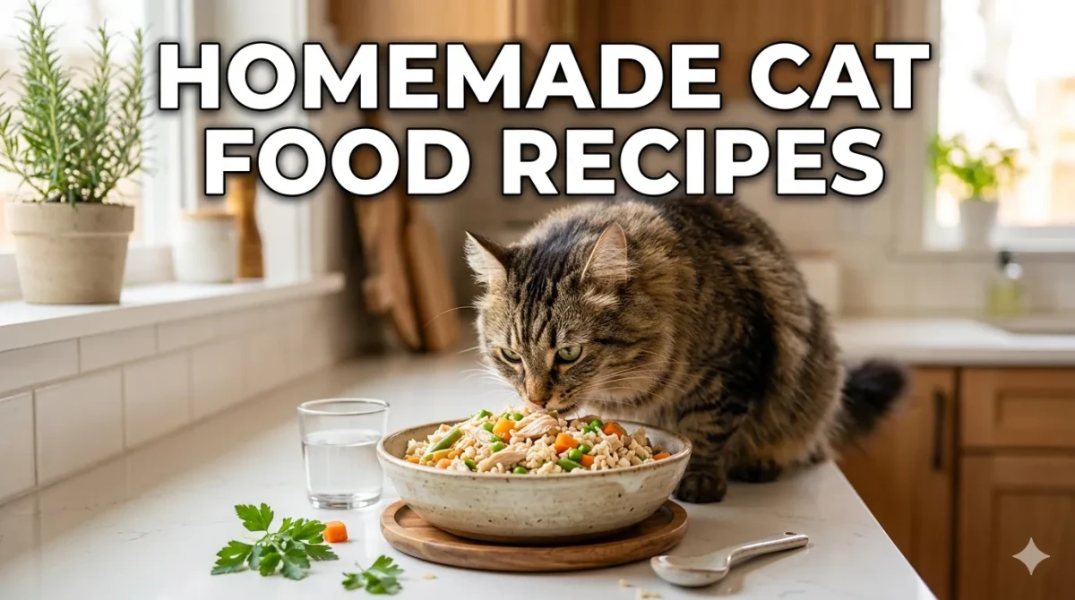 Homemade Cat Food Recipes and Complete Nutrition Guide