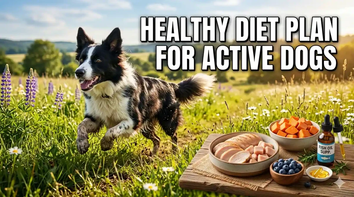 Healthy Diet Plan for Active Dogs and Nutrition Guide