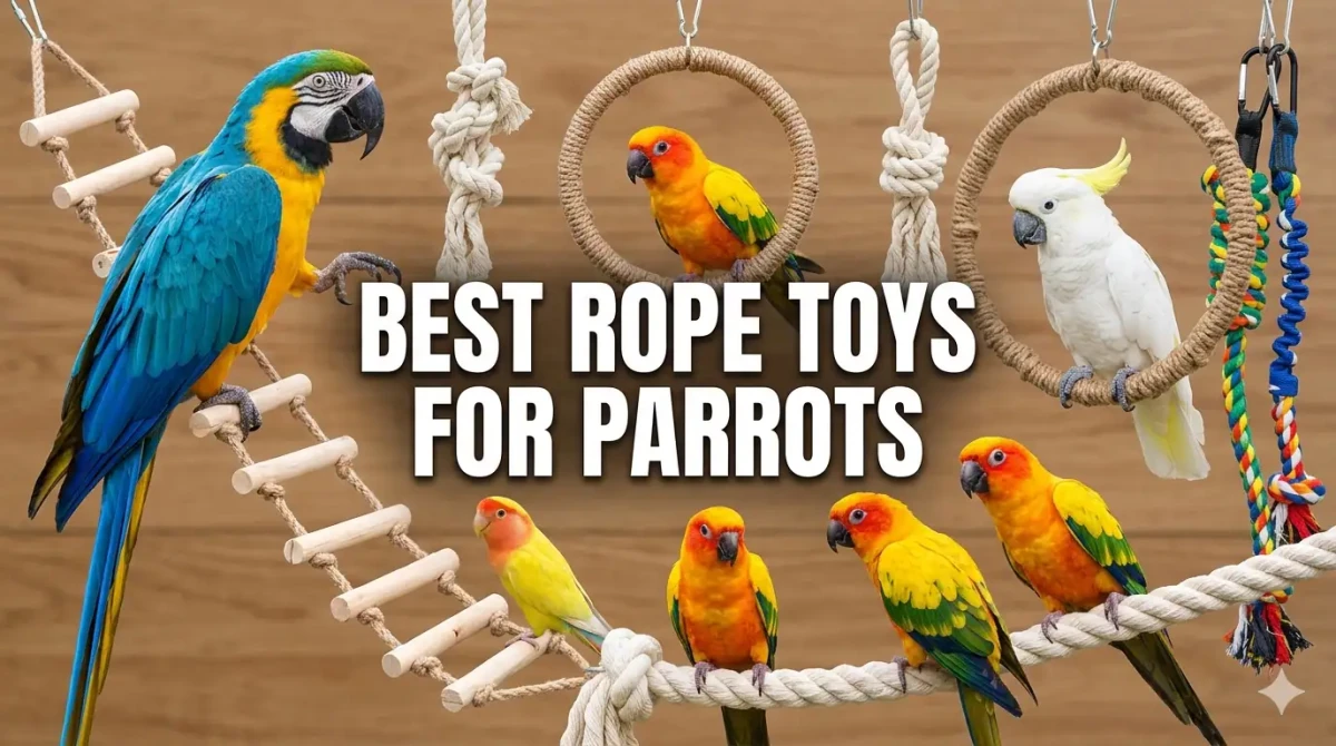 Best Rope Toys for Parrots and Complete Buying Guide