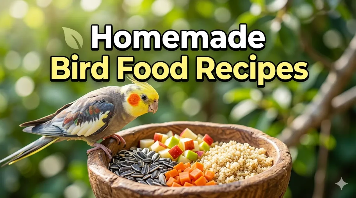 Homemade Bird Food Recipes for Healthy Pet and Wild Birds