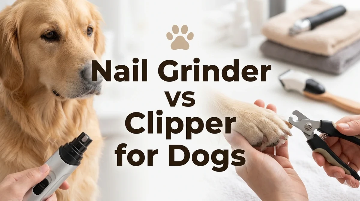 Nail Grinder vs Clipper for Dogs and Grooming Guide