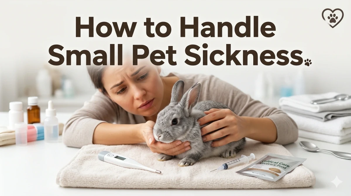 How to Handle Small Pet Sickness and Emergency Care