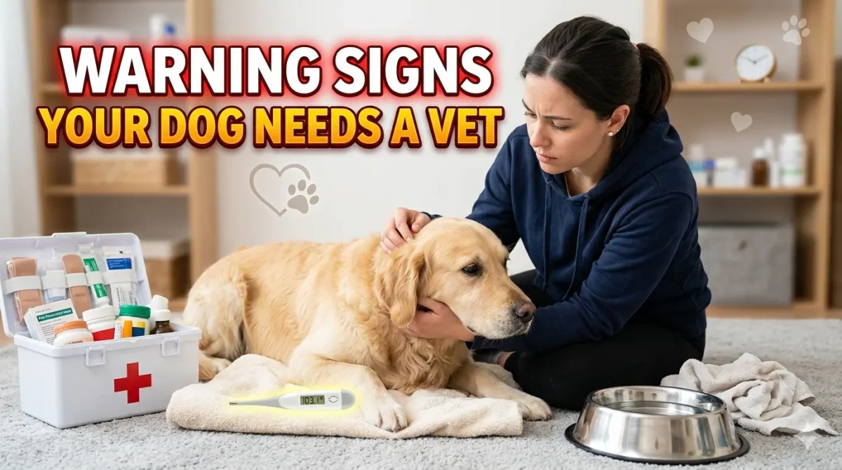 Warning Signs Your Dog Needs a Vet Visit Guide