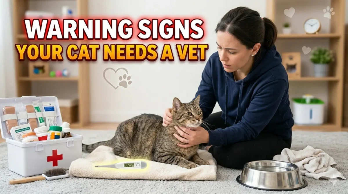 Warning Signs Your Cat Needs a Vet Visit Guide